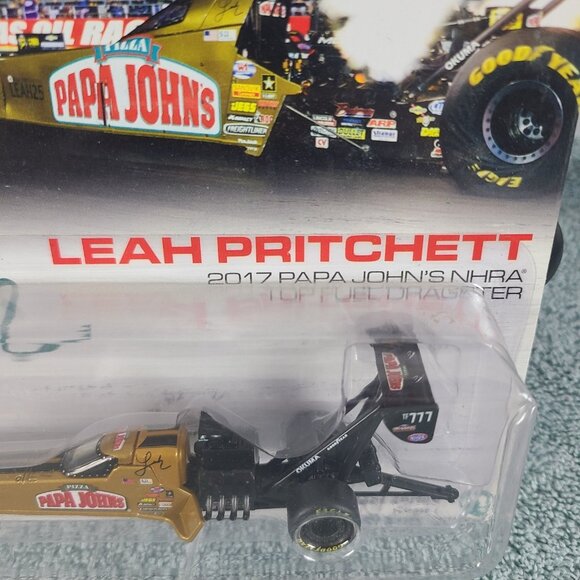 1/64 Auto World Leah Pritchett 2017‎ Papa Johns Top Fuel Dragster - Picture 3 of 10